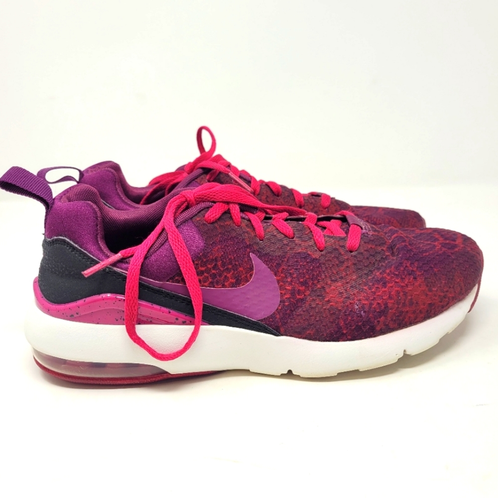 Nike Air Max Siren Fuchsia Snake Print Running Shoe Athletic Sneaker Size 7.5